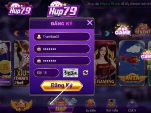 Huong dan dang ky Hup79 buoc dau tien